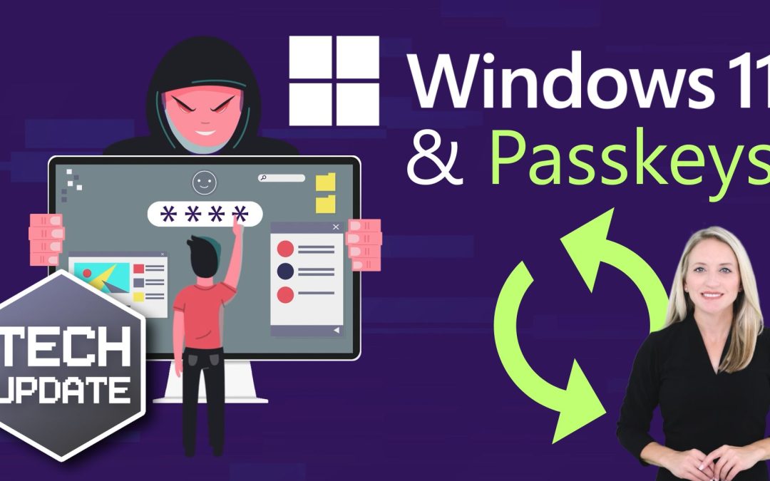 Passkeys will be better integrated in Windows