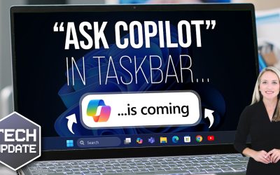 “Ask Copilot” is coming to your Taskbar (but only if you want it to)